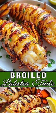 Get restaurant-quality Broiled Lobster Tails at home in just 10 minutes! 🦞 With a buttery garlic sauce, this dish is perfect for special occasions or date nights. Elevate your dinner! 🥂 #LobsterTails #SeafoodRecipes #GourmetMeals #DateNightDinners #SpecialOccasions 🍽️🦞