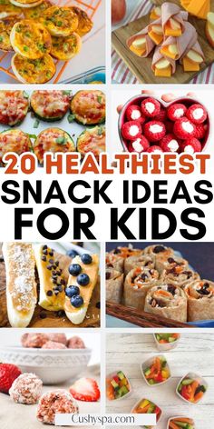 20 healthy snack ideas for kids that are easy to make and great for the whole family