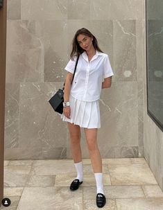 tennis skirt outfit dior shirt hermes mules As Above So Below, Tennis Skirt, Tennis, Instagram Profile, Skirt, On Instagram