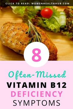 8 Signs of Vitamin B12 Deficiency + What to Do About Them Metadescription: Nutrients deficit can lead to permanent health complications in women. Here are 8 signs of Vitamin of B12 deficiency + how to improve the levels naturally. Mineral Deficiency, Natural Skin Care Remedies, Women Health