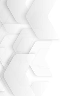 an abstract white background with lines and shapes in the shape of hexagons