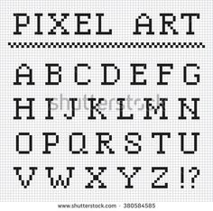 cross stitch alphabet with numbers and letters