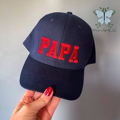 "As a proud PAPA, show off your love with our embroidered Flexfit adjustable cap. Made with high-quality materials, this cap offers both comfortable and stylish wear. Perfect for any occasion, this is a must-have for all PAPAs out there!" 79/18/3 polyester/rayon/PU spandex FLEXFIT THE ONE AND ONLY ORIGINAL® Reimagined Flexfit® Baseball cap ACTIVEGUARD™ Technology Flexfit® Technology Cool & Dry Technology Structured, six-panel, mid profile Permacurv® visor Snapback closure YP logo on right side panel Crown Height 3 1/2" Hat Sizing 6 5/8 - 7 5/8 Numerical Sizes OSFM Snapback Baseball Cap With Embroidered Logo As Gift, Adjustable Dad Hat With Embroidered Logo As Gift, Embroidered Letter Snapback Baseball Cap, Adjustable Flat Bill Baseball Cap With Custom Embroidery, Curved Bill Baseball Cap With Embroidered Logo, Adjustable Baseball Cap With Letter Embroidery, Custom Embroidered Dad Hat, Custom Embroidered Adjustable Flat Bill Baseball Cap, Adjustable Snapback Hat With Letter Embroidery For Baseball Season