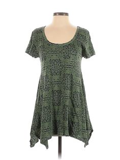 Fresh Produce Casual Dress Size: X-Small Green Dresses - used. 100% COTTON, Scoop Neck, Short, Short Sleeve | Fresh Produce Casual Dress: Green Dresses - Used - Size X-Small Green Dresses, Fresh Produce, Second Hand Clothes, Do Good, Casual Dresses For Women, Clean Out, Green Dress, Thrift Store, Fun Things To Do