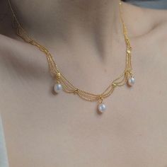 Dainty Wave Layer Chain Freshwater Pearl Necklacegenuine Pearl Wedding Necklace elegant Lace Necklaceelegant Wedding Necklace - Etsy Pearl White Pearl Clavicle Chain Necklace, Handmade Elegant Pendant Chain Necklace, Elegant Handmade Pendant Chain Necklace, Elegant Necklace With Baroque Pearl And Delicate Chain, Elegant Pearl White Clavicle Chain Necklace, Elegant Gold Drop Necklace With Baroque Pearl, Elegant Pearl White Clavicle Necklace, Elegant Pendant Chain Necklace For Wedding, Graceful Pearl Chain Necklace For Formal Occasions