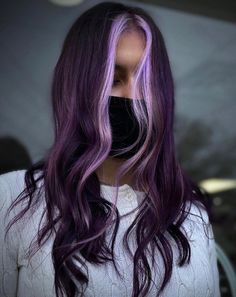 Cosmo Hair, Plum Hair Color, Hair Color Plum, Dark Purple Hair, Plum Hair, Lavender Hair, Dye Colors