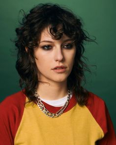 King Princess Hair, 70s Shag Haircut Short, Artist Posters, King Princess, Sweet Disposition, Shaggy Hair, Hairstyle Inspo, Shag Haircut