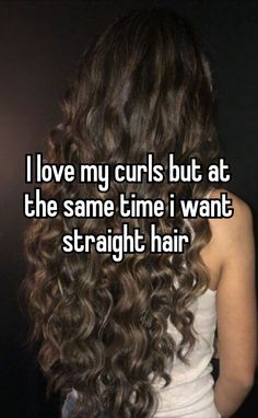 Curly Or Straight Hair, How To Make Your Curly Hair Straight, Curly Hair Straightened Hairstyles, Mrs Bella, Curly Hair Ideas, Scrub Corpo