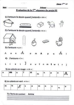 the french language worksheet with pictures and words