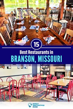 the best restaurants in branon, missouri are on display at this restaurant