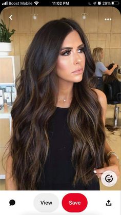 Dark Brunette Balayage Hair, Dark Brunette Balayage, Dark Brown Hair Balayage, Black Hair Balayage, Dark Brunette Hair, Brunette Hair With Highlights, Dark Hair With Highlights, Brunette Balayage Hair, Brown Hair Balayage