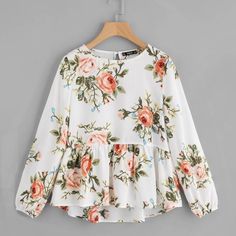 Never Worn! Tops For Women Casual, Trendy Fashion Tops, Smock Top, Mode Hijab, Girls Fashion Clothes, White Blouse, Latest Fashion For Women, Fashion Tops, Ladies Tops Fashion