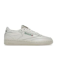 Women's Reebok Club C 85 Vintage Chalk Green (Women's) - GX3686 - 7W As part of this partnership with Walmart, StockX has a 14 day return policy and the item must be in original, new condition with the StockX tag attached. Size: 7.  Color: Off-White.  Gender: female.  Age Group: adult. Reebok Club C 85 Vintage, Club C 85 Vintage, Reebok Club C 85, Club C 85, Reebok Club C, Green Sneakers, Club C, Reebok Women, Womens Reebok