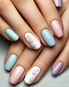 Spring Nail Art 2024 Short, Beautiful Nails Design, Nail Nude, Nail Spring, Acrylic Nail Ideas, Elegant Touch Nails, Special Nails