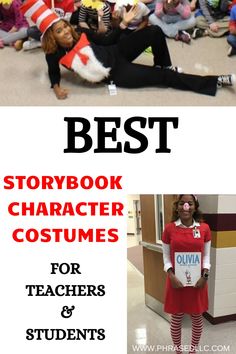 the best storybook character costumes for teachers and students to make their own book characters