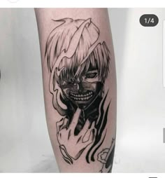 Kaneki Tattoo, Tokyo Ghoul Tattoo, Small Back Tattoos, Tatoo Inspiration, Mark Tattoo, Naruto Tattoo, Fantasy Tattoos