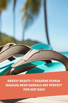 Step into summer with Olukai Waialua Mesh Sandals — the ultimate in breathability, eco-conscious style, and all-day comfort for those scorching days. Mesh Sandals