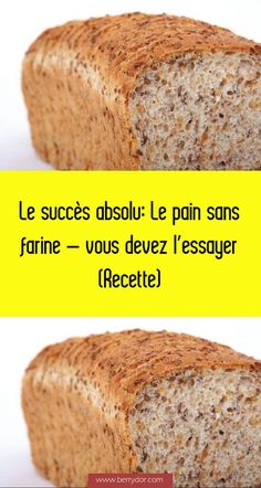 two pictures of bread with words in french and english