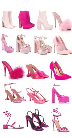 Barbie Heels Outfit, Barbie Heels, Fashion Shoes Heels, Cute Shoes Heels, Shoes Heels Classy, Heels Classy, Fancy Shoes, Cute Heels, Girly Shoes