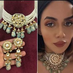 "\"Step into a world of opulence with our High-Quality Chandbali Choker and Kundan Necklace Set, a symphony of elegance and craftsmanship. This exquisite ensemble seamlessly blends the charm of Punjabi, Pakistani, and Indian styles, offering a unique fusion of tradition and modernity. 💖🌟 The Chandbali Choker exudes regality, while the Kundan Necklace Set adds a touch of grace and sophistication. Each piece is meticulously crafted to be more than just jewelry--it's a symbol of refined taste and Indian Choker, Necklace Combo, Kundan Jewellery Set, Jewelry Pakistani, Kundan Necklace Set, Necklace Set Indian, Kundan Choker, Kundan Set, Indian Necklace