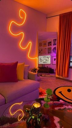 Deco Studio, Dream Apartment Decor, Colorful Lights, Future Apartment Decor, Cute Bedroom Decor, Redecorate Bedroom, Dream Room Inspiration, Room Makeover Bedroom