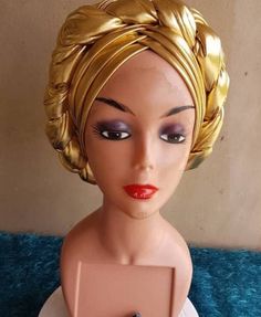 African Headband, Pink Headwrap, Head Dresses, Knotted Headwrap, Headwear Fashion