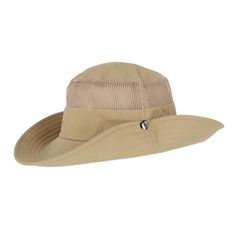 Weather the outdoors with this breathable Boonie. Its mesh crown and drawstring adjuster provides breathability and comfort. Its material and shape make it perfectly packable for easy on the go storage. For more ways to wear simply adjust the chin cord and snap the brim into place. Whether you are on the water fishing or simply spending time in the basking sun this hat is the perfect companion for you. Made of 100% Polyester Durable Short Brim Hat For Outdoor, Durable Short Brim Sun Hat For Outdoor, Durable Bucket Hat For Outdoor Activities, Durable Outdoor Bucket Hat With Curved Brim, Durable Curved Brim Bucket Hat For Outdoor, Adjustable Fit Hats For Outdoor Activities, Breathable Casual Bucket Hat For Camping, Khaki Bucket Hat With Upf 50+ For Outdoor, Lightweight Breathable Bucket Hat With Curved Brim