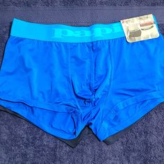 Papi Inc Mens Brazilian Trunks (2pack). Brand New. Never Worn. Modern 4 Way Stretch Performance, Moisture Wicking, Quick Dry, Micro Fiber Trunks. Price Negotiable. Casual Blue Boxer Briefs With Go-dry Technology, Casual Blue Boxer Briefs With Go-dry, Casual Blue Go-dry Boxer Briefs, Sporty Blue Boxer Briefs With Go-dry Feature, Sporty Blue Boxer Briefs With Go-dry Technology, Sporty Blue Boxer Briefs With Go-dry, Sporty Blue Boxer Briefs Multi-pack, Sporty Blue Multi-pack Boxer Briefs, Blue Compression Boxer Briefs With Go-dry Technology