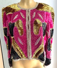 This lace blazer coat is all hand beaded with sequins perfect for parties and special events. Colourful Blazer, Lace Blazer, Sequin Beading, Womens Blazers, Colored Blazer, Blazer Coat, Hand Beading, Blazer Suit, Special Events