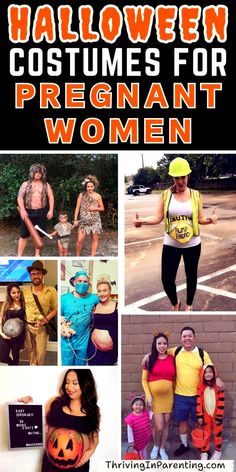 halloween costumes for pregnant women and children