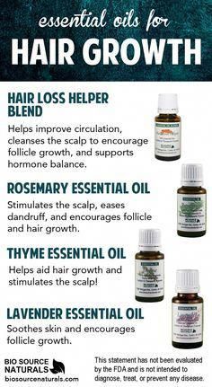 #HairLossSolutionHomeRemedy Essential Oils For Hair Growth, Oils For Hair Growth, Oils For Hair, Benefits Of Essential Oils, Help Hair Growth, Thyme Essential Oil, Best Hair Oil, Essential Oils For Hair