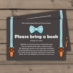 Baby shower Bring a book card Little man Baby Boy Oh Boy Baby shower Bow tie Gentlemen Book insert Book card Blue brown DIY PRINTABLE 0063 Baby Shower Bring A Book, Fiesta Shower, Boy Baby Shower Ideas, Baby Moses, Baby Shower Inspiration, Fiesta Baby Shower, Shower Bebe, Baby Gender Reveal, Baby Shower Planning