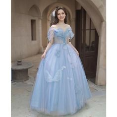 Olivia Mark - Blue Evening Banquet Princess Dress Blue Outfit, Princess Dress, A Line Skirts, Blue Dresses, Dress Outfits, Blue, Clothes