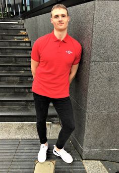 Rotherham United inspired fashion for the street and the terraces! High quality Asquith and Fox fitted polo shirts Smart, good quality and available in red, white and black The model is 6 foot 6 ins and is wearing size XL Rotherham United, Inspired Fashion, Polo Shirts, Mens Polo, Red White, White And Black, Polo Shirt, Tee Shirts, Style Inspiration