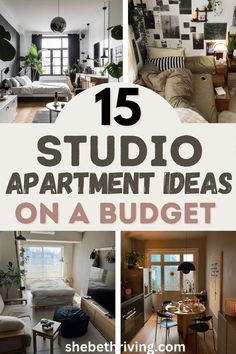 the top ten studio apartment ideas on a budget