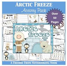 an arctic freeze activity pack for kids