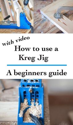 how to use a kreg jig for beginners guide on woodworking