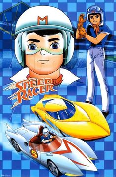 an advertisement for the speed racer movie