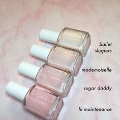 Essie Nails, Apply Nail Polish, Light Nail Polish, Nail Care Products, Opi Nail Colors, Nail Polish Storage, Pink Coquette, Shellac Nails, Essie Nail Polish