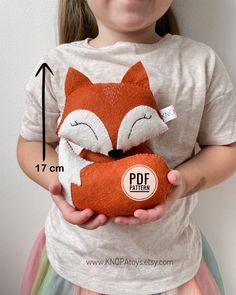 Fox plush ornament PDF pattern. Each toy is bright and funny, and I'm sure you can easily sew felt toys for yourself and your family. Height of toy 16-17 cm  The toy can be a great gift for a birthday, baby shower, or any holiday.  The digital step-by-step instructions are easy to understand and the pattern is simple enough for all skill levels! The tutorial is intended for hand-stitching - no sewing machine required.  Print the whole tutorial, or just the pattern page, and follow the instructions.  Through photos, text and video ( stitch).I hope it will be a nice experience and that you will have a great result.  This pattern is for personal use only. Reselling or distribution of the pattern is not permitted. Selling a finished product made from this pattern is not permitted.  Procedure:O Fox Felt Pattern, Felt Fox Pattern Free, Fox Pattern Sewing, Fox Sewing Pattern Free, Felt Fox Pattern, Fox Plush Pattern, Sewing Plush, Fox Felt, Fox Sewing Pattern