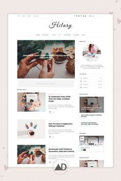 Personal Blog Website Design Blog Site Design Layout, Blog Archive Page Design, Wix Blog Templates, Blogging Website Design, Blogs Website Design, Blog Layout Ideas, Website Blog Design Layout, Blog Ideas Design, Blog Page Design Layout