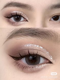 Douyin Glam Makeup, Fairy Make Up Aesthetic, Makeup Ideas Elegant, Solo Aesthetic, Xo Kitty, Prom Eye Makeup, Douyin Makeup