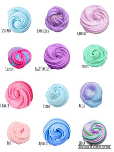 the different colors of hair dye