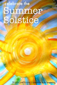 an image of a book cover with the title, celebrate the summer solstice