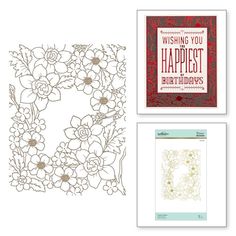 three cards and two envelopes with the words wishing you happlest on them