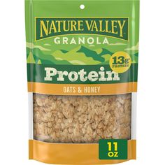 nature valley granola protein with oats and honey