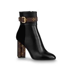 Designer Winter Boots for Women | Luxury Shoes | LOUIS VUITTON Mens Designer Dress Shoes, Tweed Fashion, Shoes Louis Vuitton, Louis Vuitton Shoes Heels, Dope Swag, Luxury Boots, Baby Goat, Louis Vuitton Boots, Refined Style