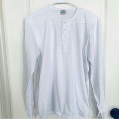 This Is An Undershirts For Barong Tagalog Called Camisa De Chino. Regular Fit, Round Neckline And Half Open 3 Buttons. New, Made Of Cotton, Hand Wash Only. Race Shirts, Budweiser Shirt, Barong Tagalog, Navy Crewneck, White Long Sleeves, Red Long Sleeve Shirt, Racing Shirts, Tommy Hilfiger Shirts, Performance Wear