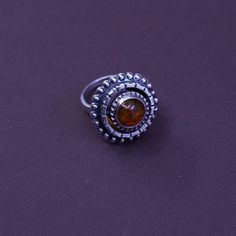 Size 7.5, vintage KALUPE Sterling 925 silver handmade sun ring with Amber and beads. Stamped 925 kalupe Bohemian Amber Sterling Silver Rings, Handmade Bohemian Amber Rings, Vintage Silver Jewelry With Sun Design, Sterling Silver Rings With Sun Design, Sun Ring, Solitaire Rings, Savannah Ga, Southwestern Style, Vintage Avon