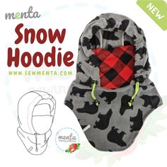 the hoodie is designed to look like an animal